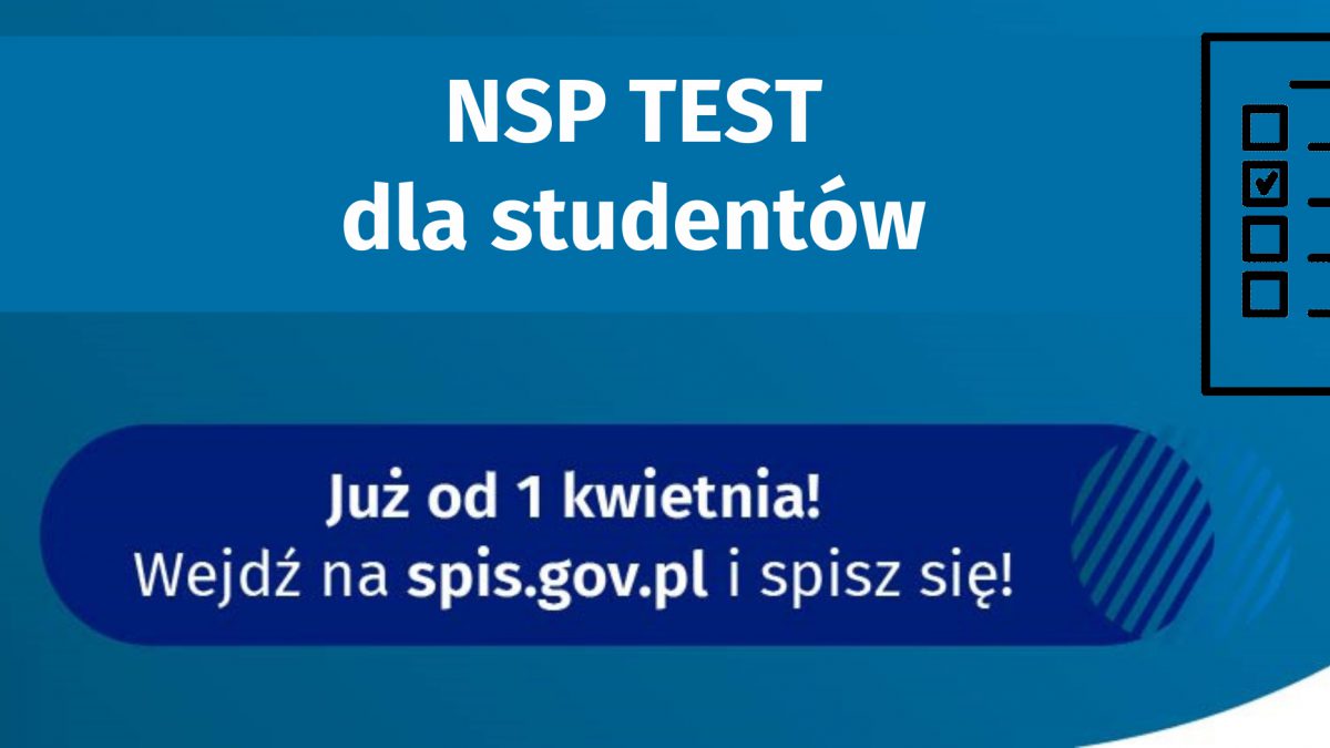 Miniaturka artykułu Konkurs NSP Test Student – test wiedzy o Narodowym Spisie Powszechnym 2021 dla studentów szkół wyższych