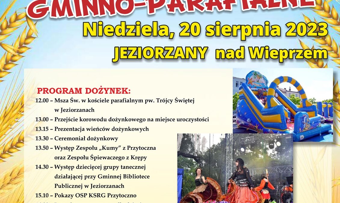 Miniaturka artykułu Dożynki Gminno-Parafialne 2023 r.