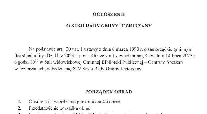 Miniaturka artykułu Zapraszamy na sesję RG