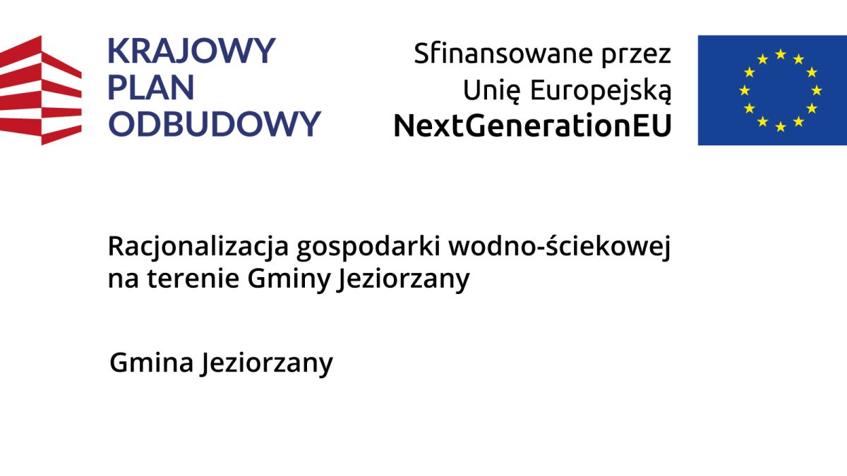 Miniaturka artykułu Racjonalizacja gospodarki wodno-ściekowej na terenie Gminy Jeziorzany
