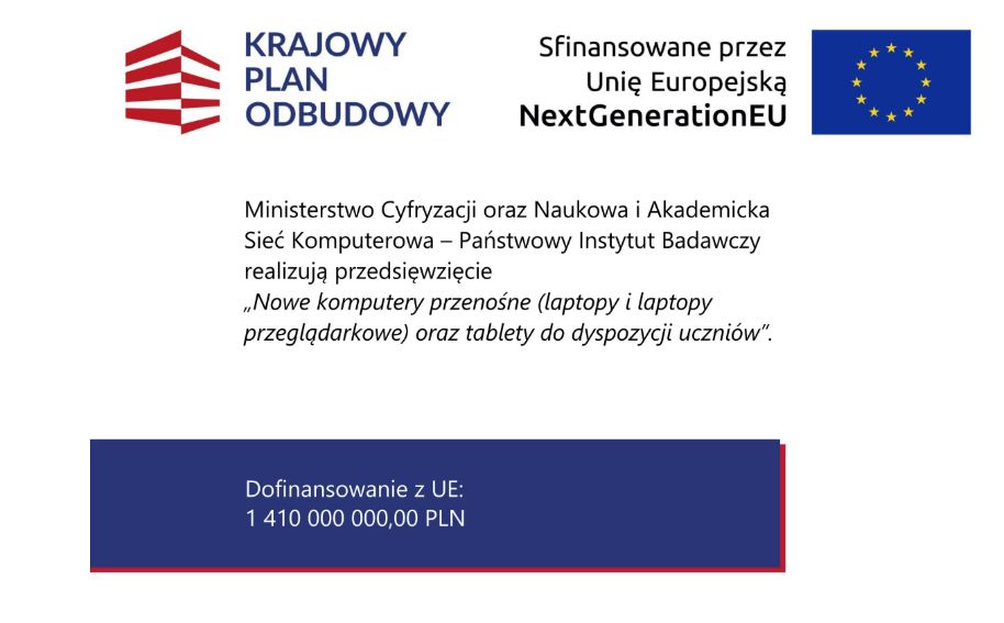 Miniaturka artykułu Przenośne komputery dla uczniów  w Gminie Jeziorzany!
