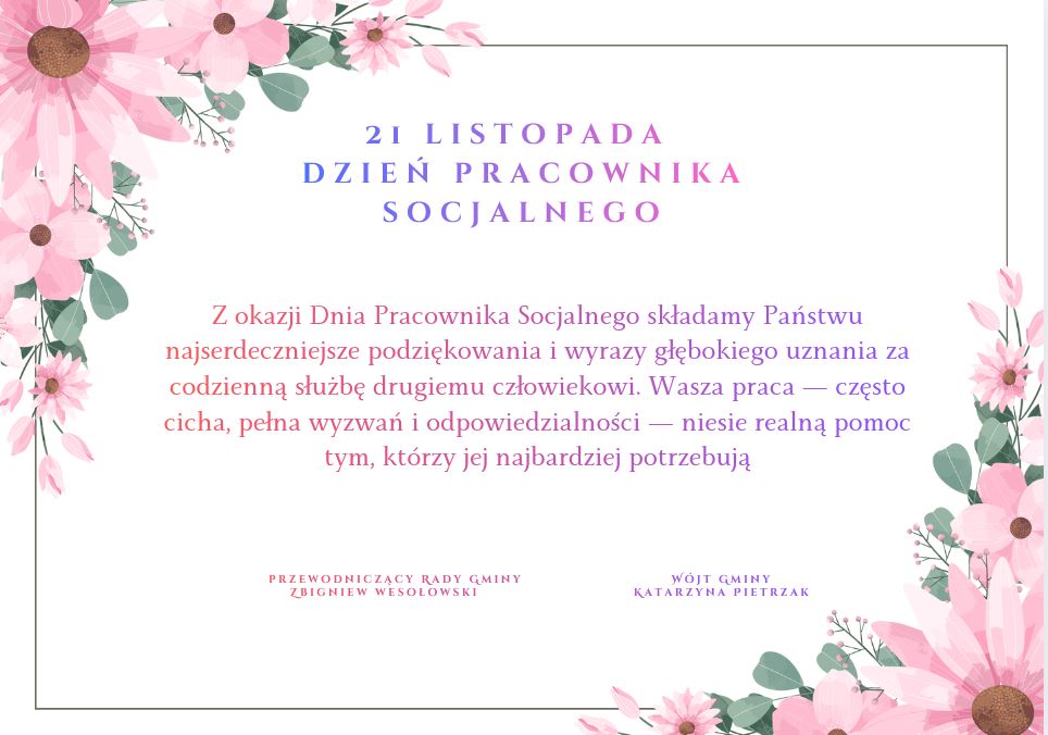 Miniaturka artykułu Dzień Pracownika Socjalnego