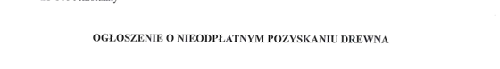 Miniaturka artykułu Ogłoszenie!